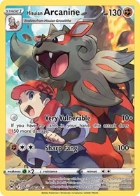Hisuian Arcanine - Lost Orign